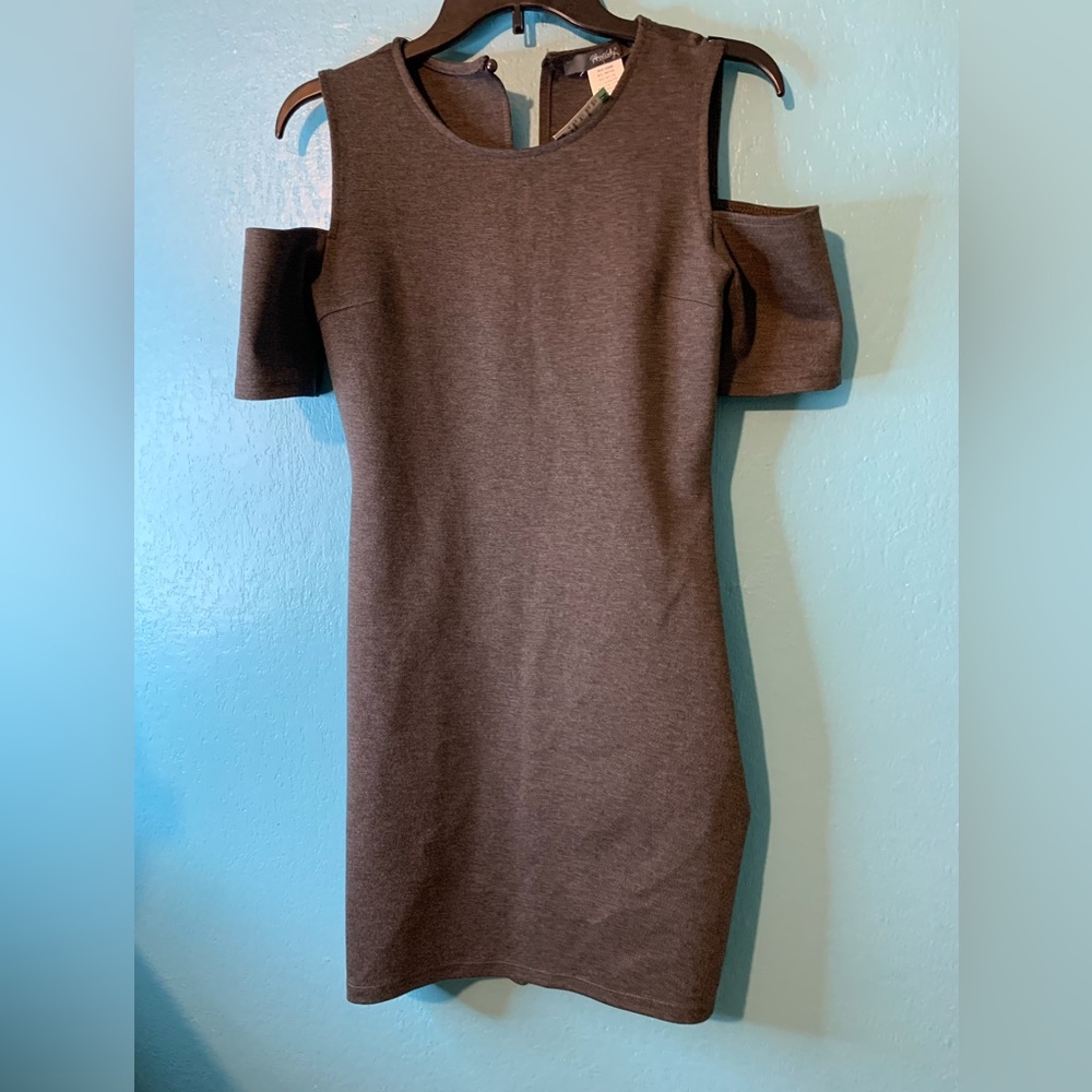 Gray Bodycon Dress